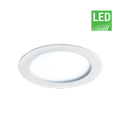 چراغ دانلایت 25 وات LED مدل دیانا جدید با صفحه شیری(دهانه 20 سانتی)
