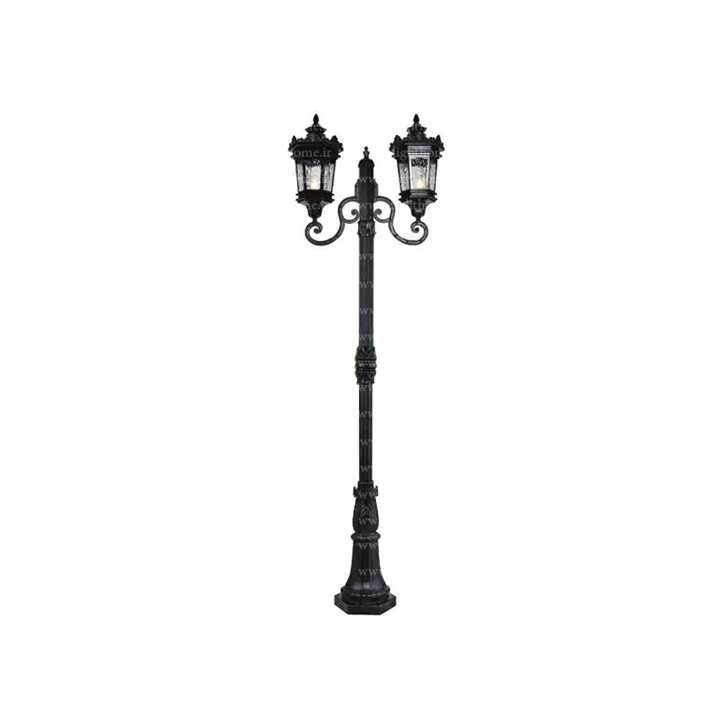 چراغ پارکی دو شعله مانک پایا مدل PETRA-L-M212PD2