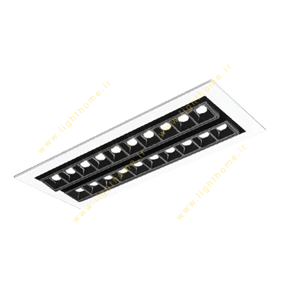 چراغ LED سقفی 45 وات توکار مازی نور مدل M568S2MLED2840