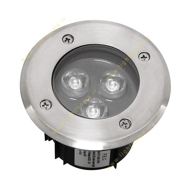 چراغ استخری LED توکار 9 وات مدل FEC-3006 مولتی کالر