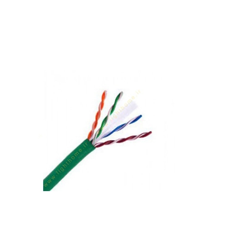 کابل شبکه CAT6 سیمیا مدل UTP-PVC