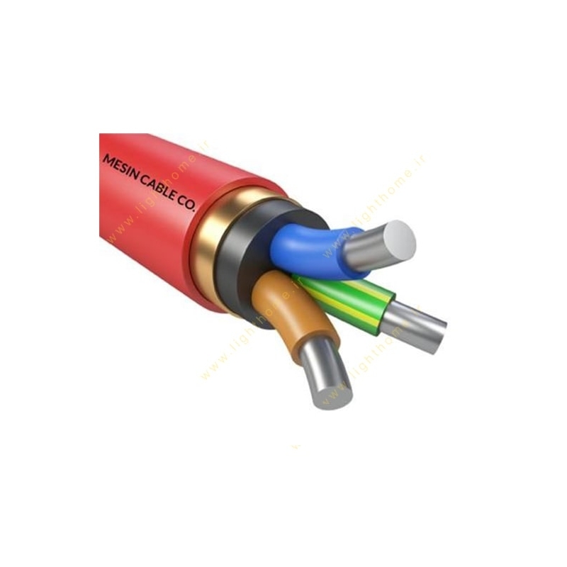 کابل آلومینیومی 4x6 مسین با روکش PVC