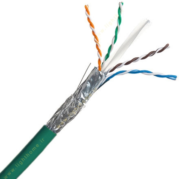 کابل شبکه CAT6SFTP سیمیا با تست فلوک پرمننت