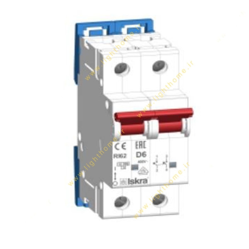 فیوز مینیاتوری دو پل 50 آمپر ایسکرا سری RI60-D