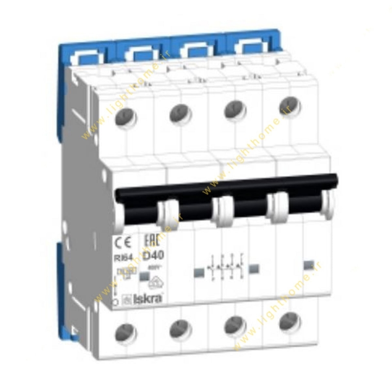 فیوز مینیاتوری چهار پل 16 آمپر ایسکرا سری RI60-D