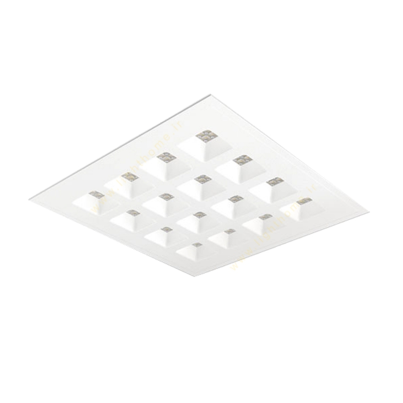 چراغ اداری و تجاری 48 وات 60x60 توکار مازی نور مدل برلیانس M635SDLED4840-W