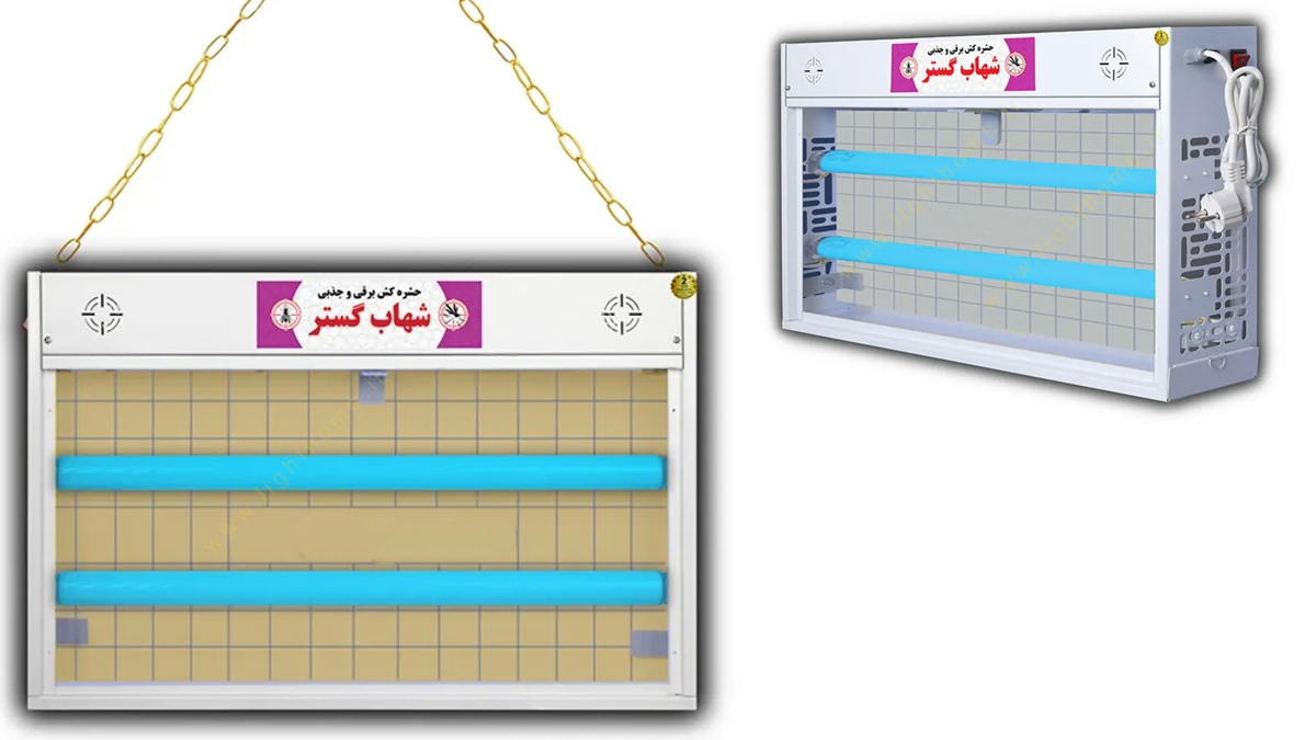 حشره کش چسبی 2 لامپ 20 وات شهاب گستر