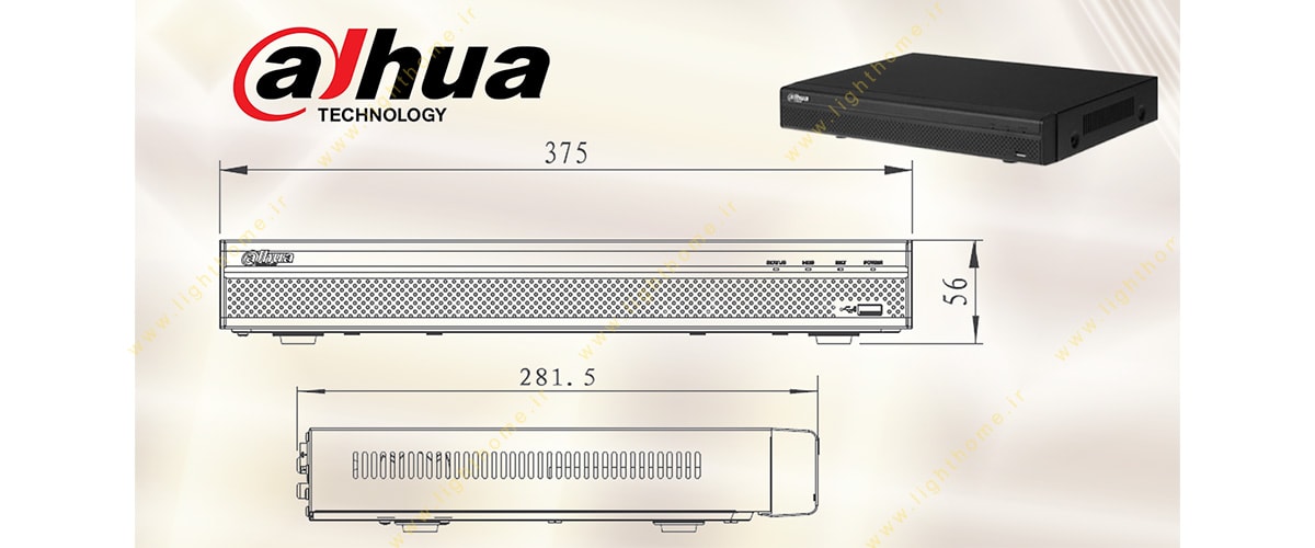 nvr داهوا 32 کانال مدل dh-nvr4232-4ks2